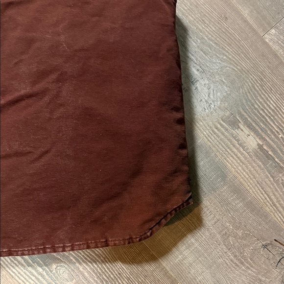 Vintage Carhartt Workwear Men's Rust Brown Clay Lined Vest - Picture 14 of 14